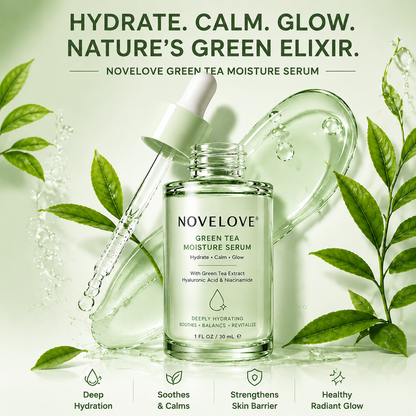 NOVELOVE® Sérum de nuit hydratant au thé vert