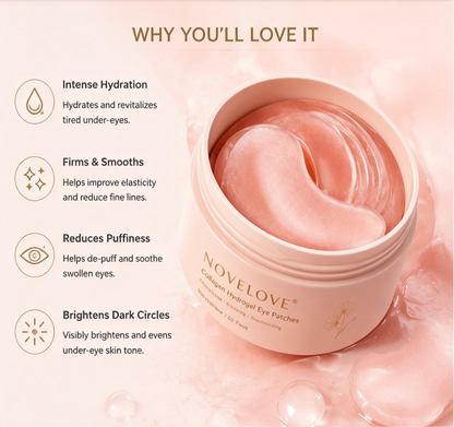 NOVELOVE®Patchs oculaires en hydrogel biodégradables